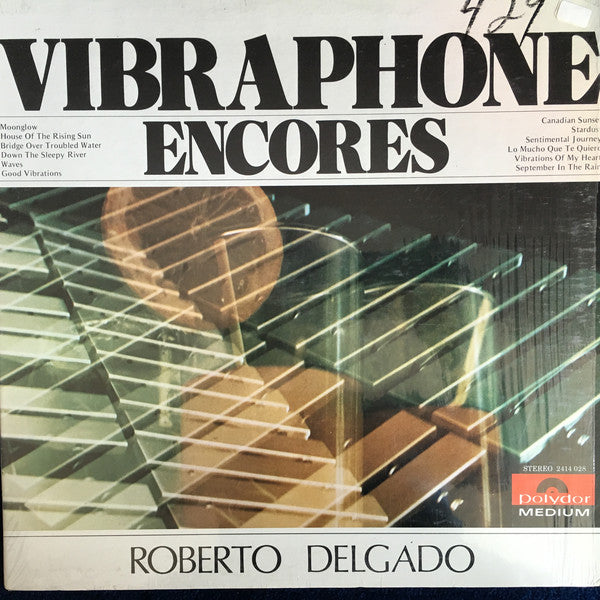Roberto Delgado ‎/ Vibraphone Encores - LP (used)