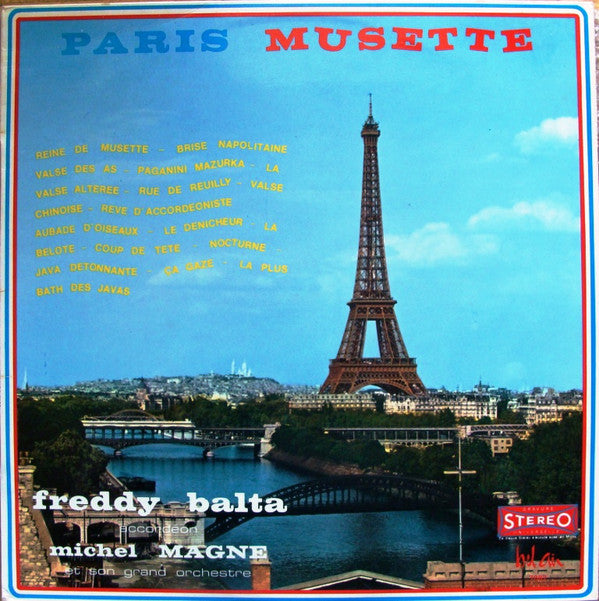 Freddy Balta, Michel Magne And His Orchestra / Paris Musette - LP (used)