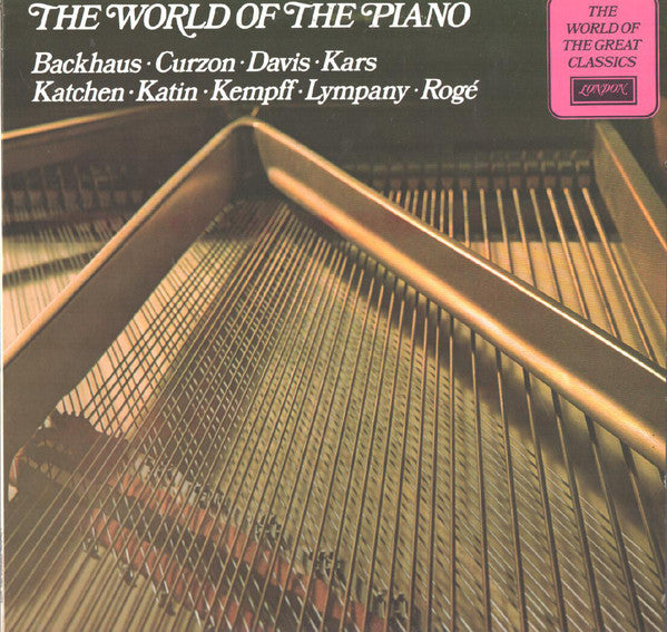 Various ‎/ The World Of The Piano - LP (used)