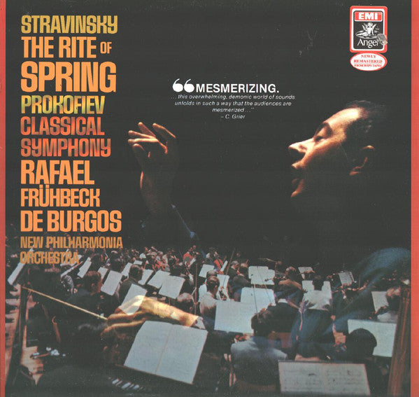 Stravinsky, Prokofiev - Rafael Frühbeck De Burgos, New Philharmonia Orchestra / The Rite Of Spring / Classical Symphony - LP Used