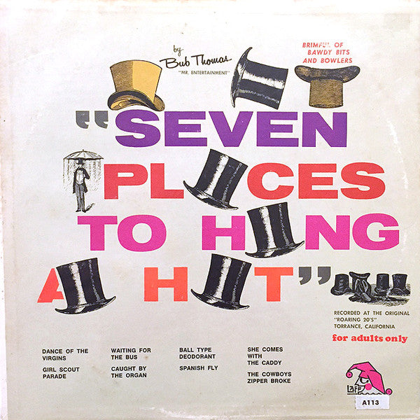 Bub Thomas ‎/ Seven Places To Hang A Hat - LP (used)