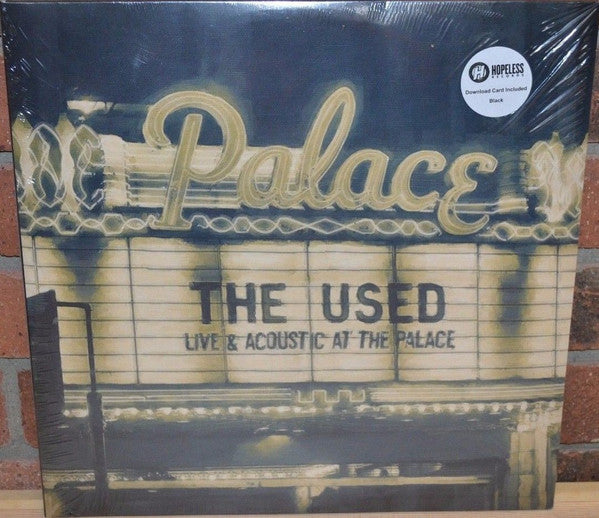 The Used ‎/ Live &amp; Acoustic at the Palace - 2LP