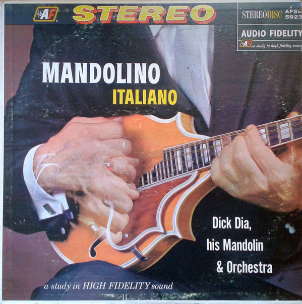 Dick Dia, His Mandolin & Orchestra / Mandolino Italiano - LP (used)
