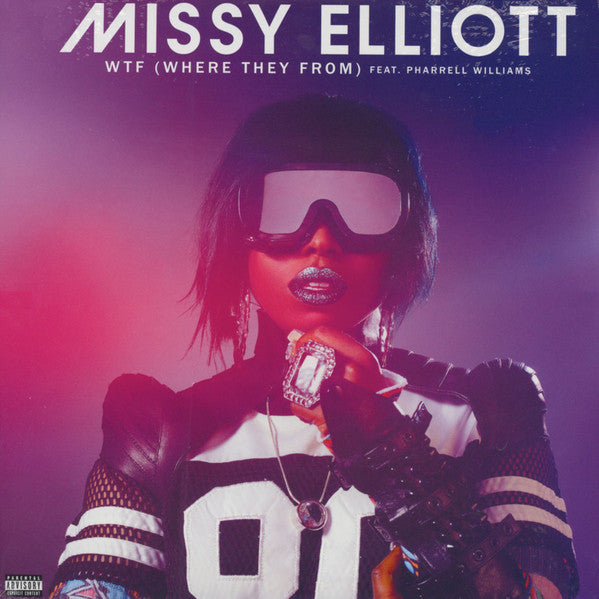 Missy Elliott Feat. Pharrell Williams ‎/ WTF (Where They From) - LP 12"