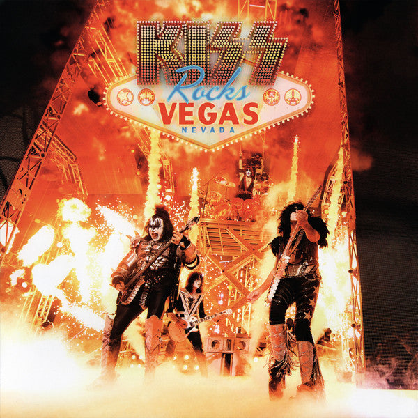 Kiss ‎– Kiss Rocks Vegas - 2LP + DVD