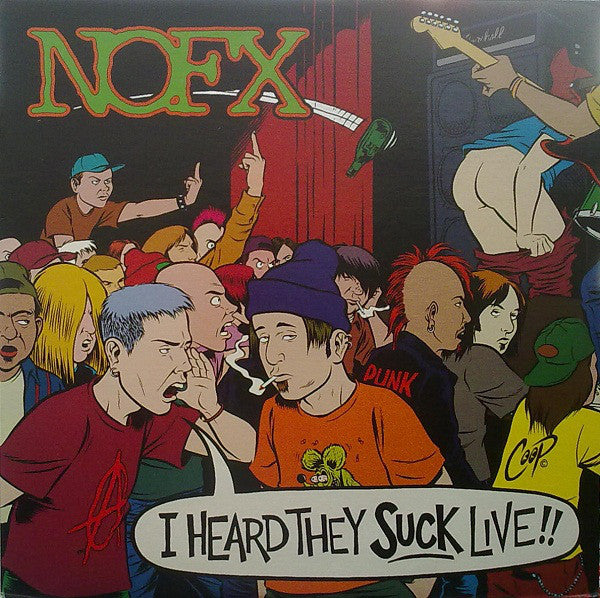 NOFX ‎/ I Heard They Suck Live!!- LP