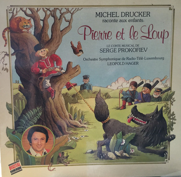 Michel Drucker, Sergei Prokofiev / Michel Drucker tells children: Peter and the Wolf - LP Used