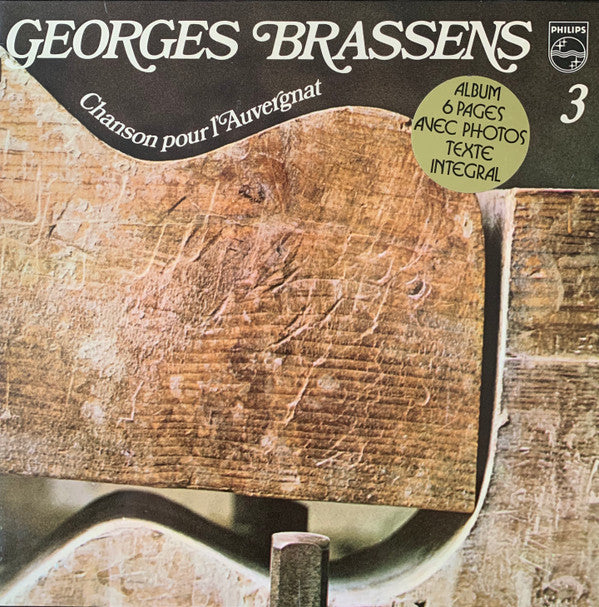 Georges Brassens ‎/ 3: Song For The Auvergnat - LP (Used)