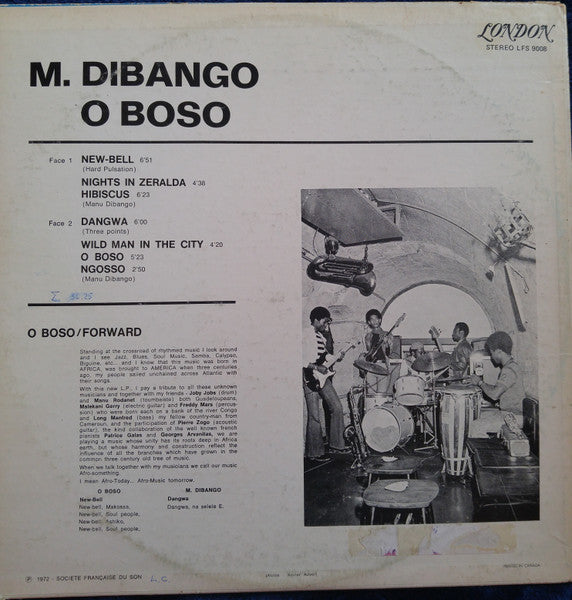 M. Dibango / O Boso - LP Used