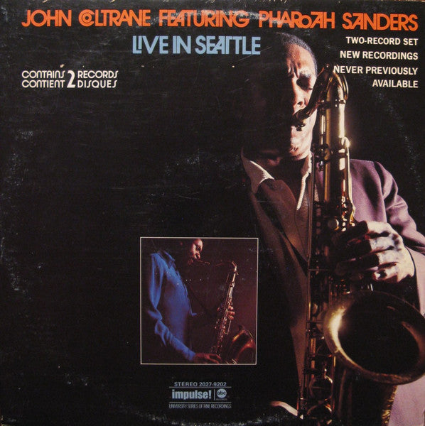 John Coltrane Featuring Pharoah Sanders / Live In Seattle - LP (Used)