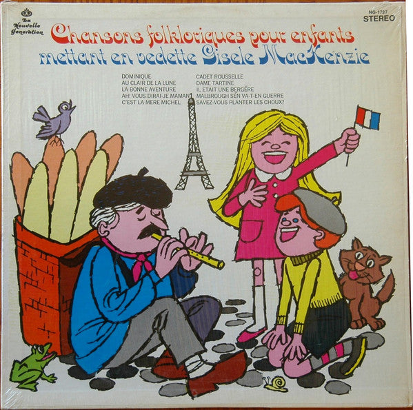 Gisele MacKenzie ‎/ Chansons Folkloriques Pour Enfants Mettant En Vedette Gisèle MacKenzie - LP (used)