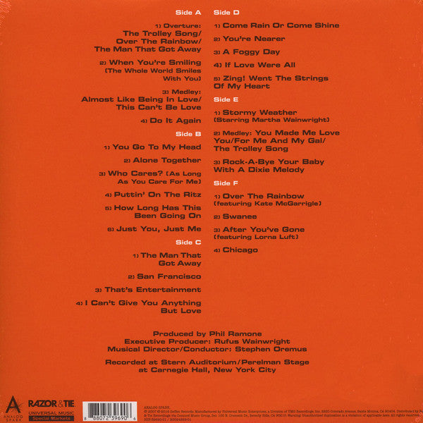 Rufus Wainwright / Rufus Does Judy At Carnegie Hall - LP