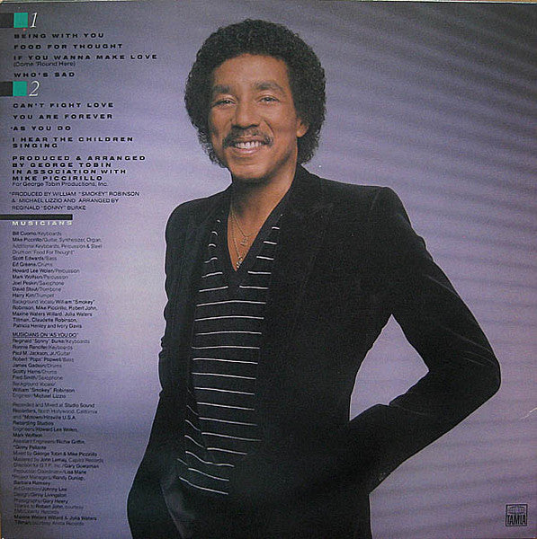 Smokey Robinson / Being With You - LP Used