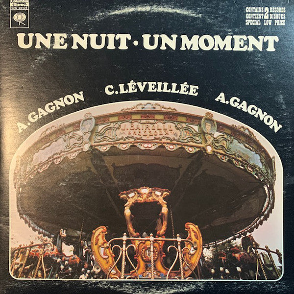 Andre Gagnon &amp; Claude Leveillee ‎/ Une Nuit - Un Moment - 2LP Used