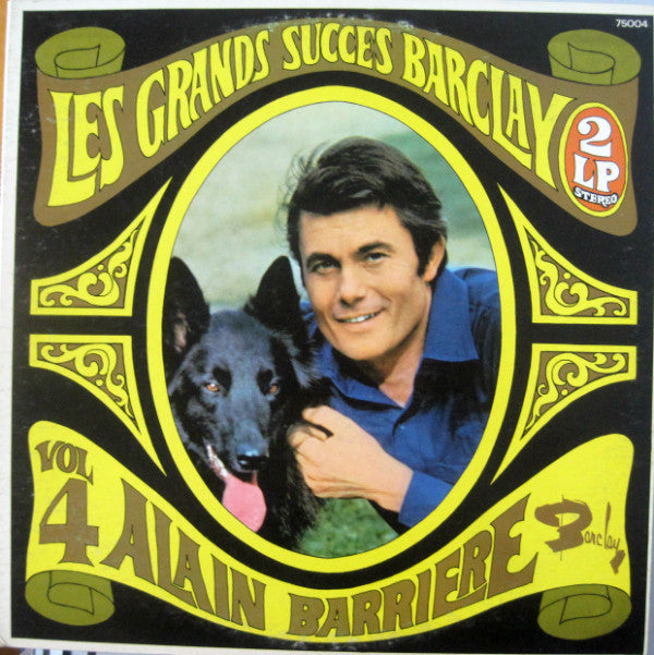 Alain Barrière ‎/ Les Grands Succès Barclay Vol 4 - 2LP Used