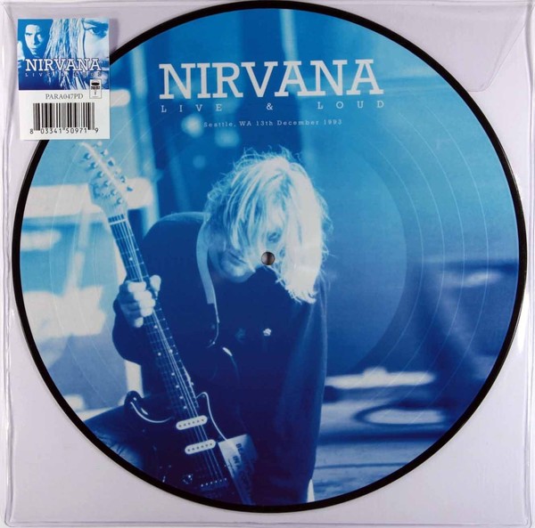 Nirvana ‎/ Live &amp; Loud - Seattle, WA, 13th December 1993 - LP PICTURE DISC UNOFFICIAL