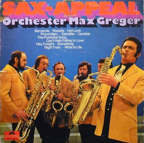 Max Greger ‎/ Sax-Appeal - LP (used)