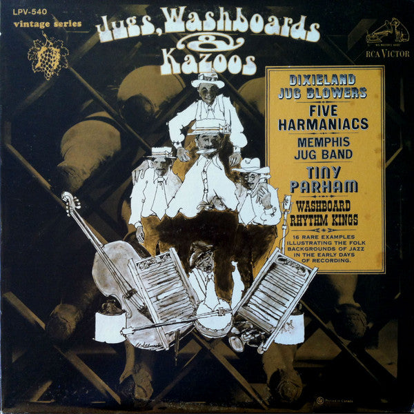 Various / Jugs, Washboards And Kazoos - LP (used)