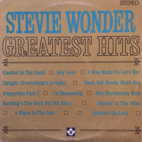 Stevie Wonder / Greatest Hits - LP Used