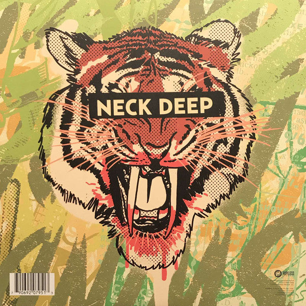 Neck Deep / Rain In July / A History Of Bad Decisions - LP Used RED GREEN BLEND