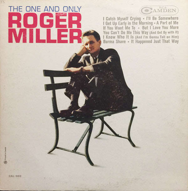 Roger Miller ‎/ The One And Only - LP Used