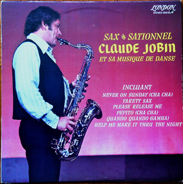Claude Jobin / Sax Sationnel - LP (Used)