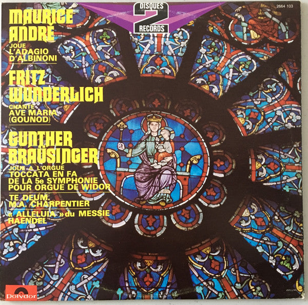 Maurice André, Fritz Wunderlich, Günther Brausinger ‎/ Maurice André Plays The Adagio D&