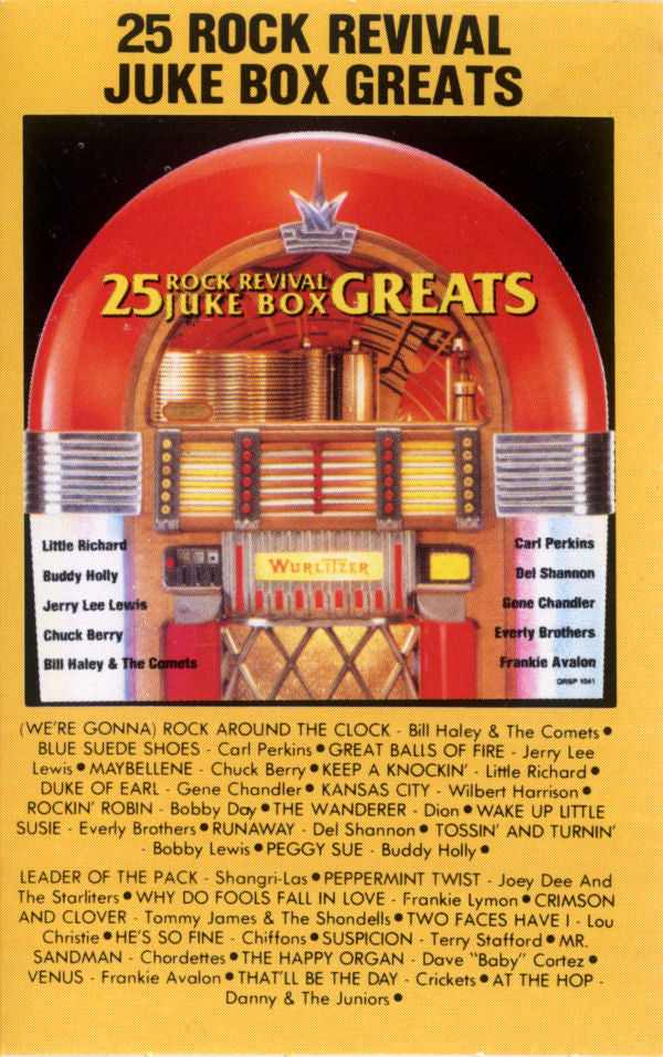Various / 25 Rock Revival Juke Box Greats - K7 Used