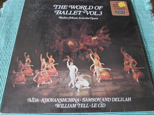 Anatole Fistoulari, Paris Conservatoire Orchestra*, Jean Martinon, Israel Philharmonic Orchestra ‎/ The World Of Ballet Vol. 3: Ballet Music From The Opera - LP (used)