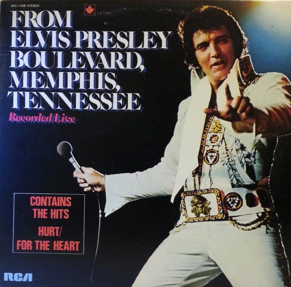 Elvis Presley / From Elvis Presley Boulevard, Memphis, Tennessee - LP Used