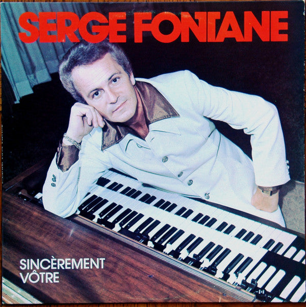 Serge Fontane / Sincerely Yours - LP Used