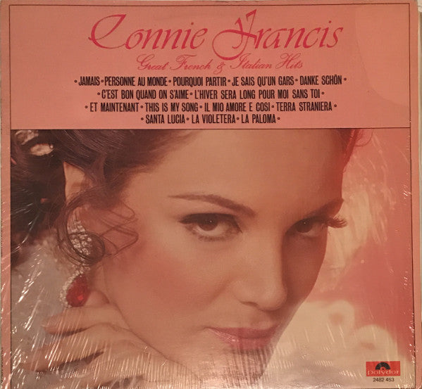 Connie Francis / Great French &amp; Italian Hits - LP Used