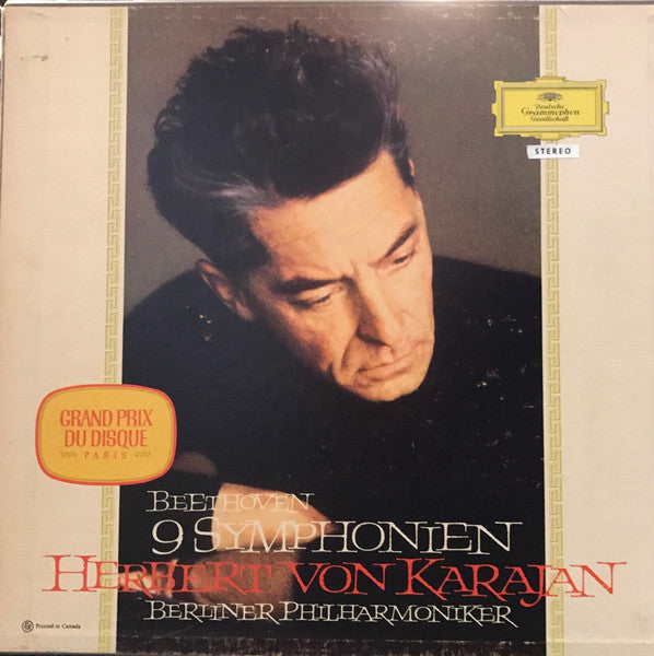 Beethoven, Herbert von Karajan, Berliner Philharmoniker / 9 Symphony - 8 LP Used