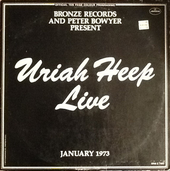 Uriah Heep ‎/ Uriah Heep Live - 2LP Used