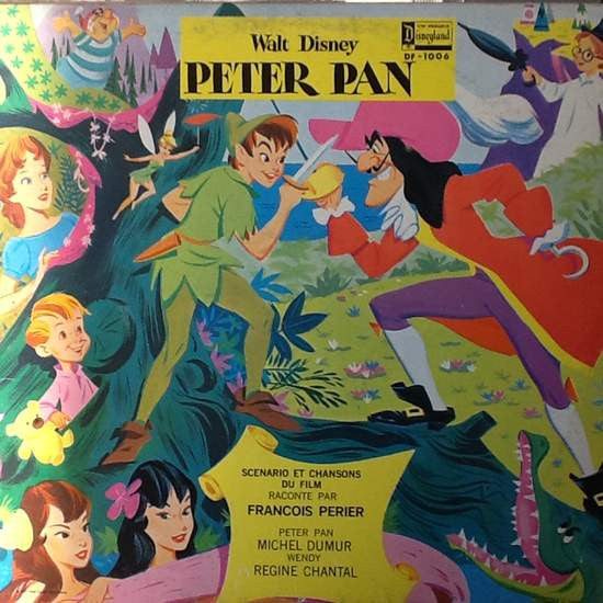 François Périer, Michel Dumur, Régine Chantal / Peter Pan - LP Used