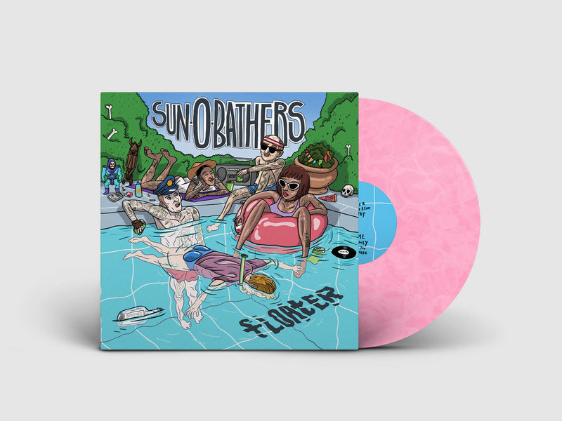 Sun-0-Bathers ‎/ Floater (Opaque Pink) - LP Used