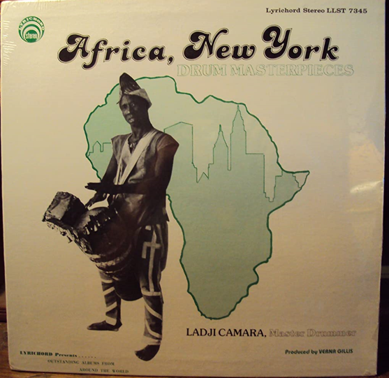 Ladji Camara / Africa, New York Drum Masterpieces - LP Used