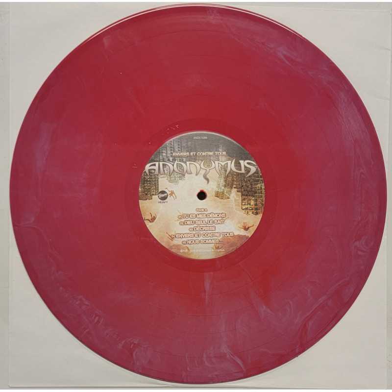 ANONYMUS / TOWARDS AND AGAINST ALL - LP RED