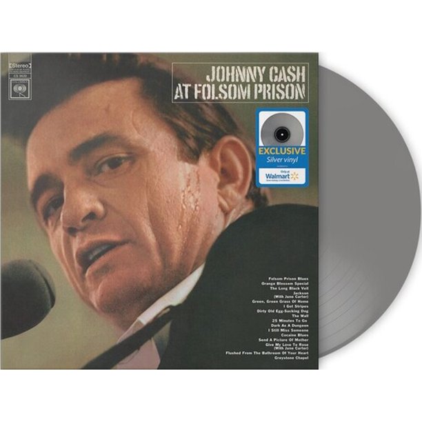 Johnny Cash / At Folsom Prison - LP SILVER Used