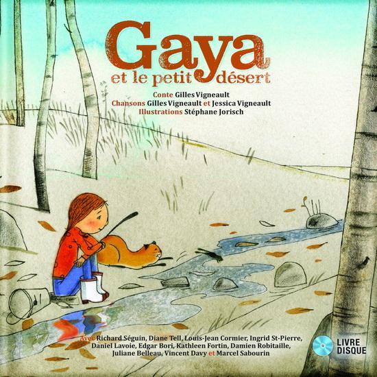 Gaya et le petit désert - Livre-CD