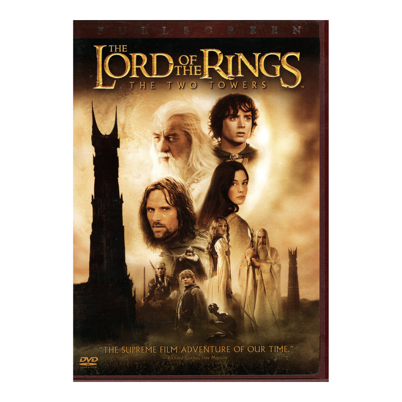 The Lord of the Rings: The Two Towers (Full Screen) - DVD (Used)