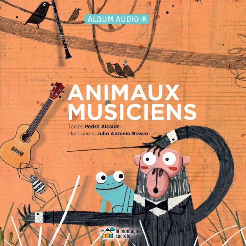 Animaux musiciens - Livre