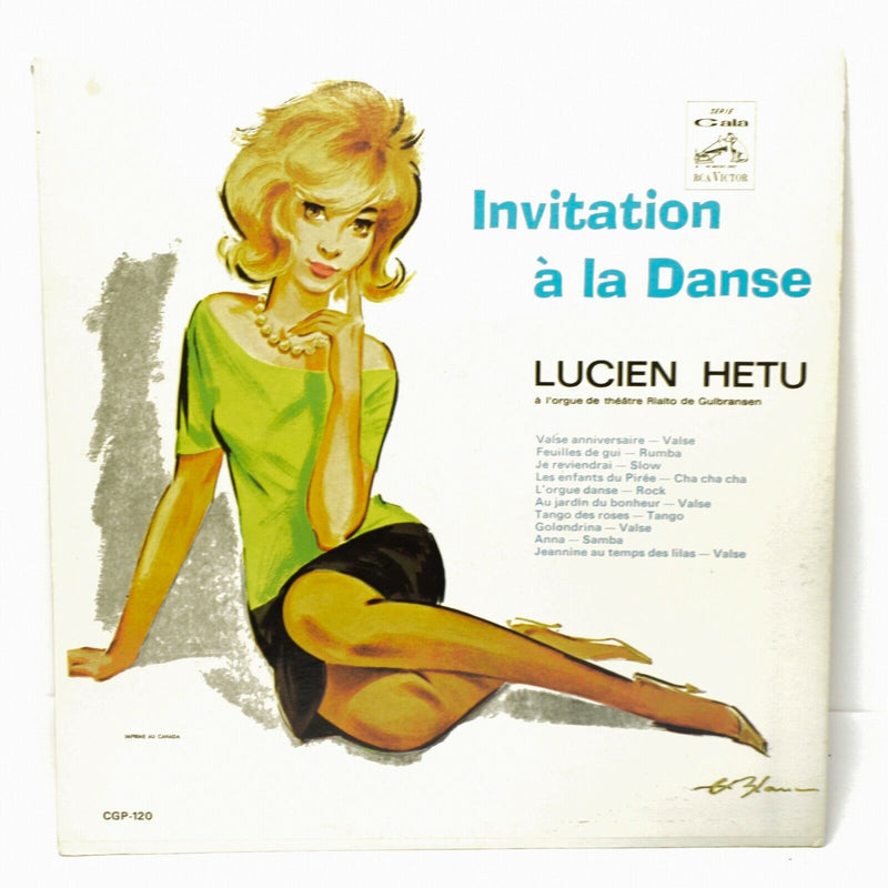Lucien Hétu / Invitation À La Danse - LP Used