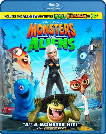 Monsters Vs. Aliens - Blu-Ray