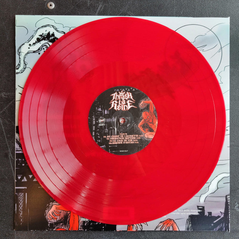 THRASH THE QUEEN / OUR LADY OF HELL - LP RED