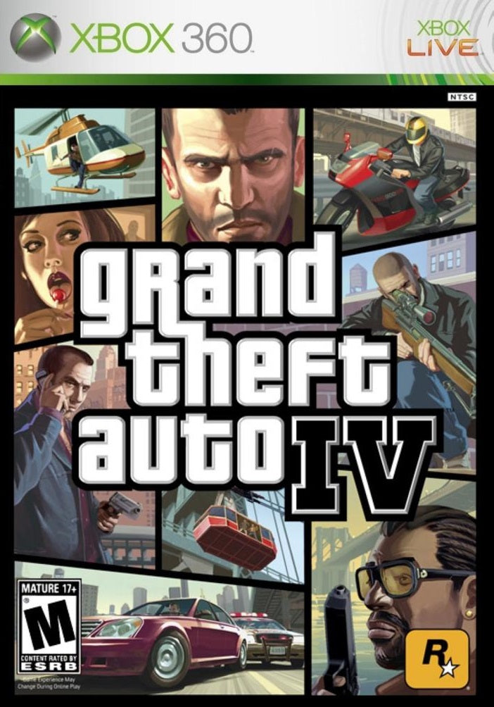 Grand Theft Auto IV - XBOX360 (Used)